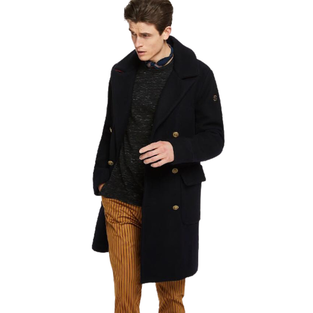 Long Captain Coat by Scotch and Soda