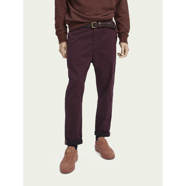 Scotch & Soda Fave – Cotton chino Loose tapered-fit