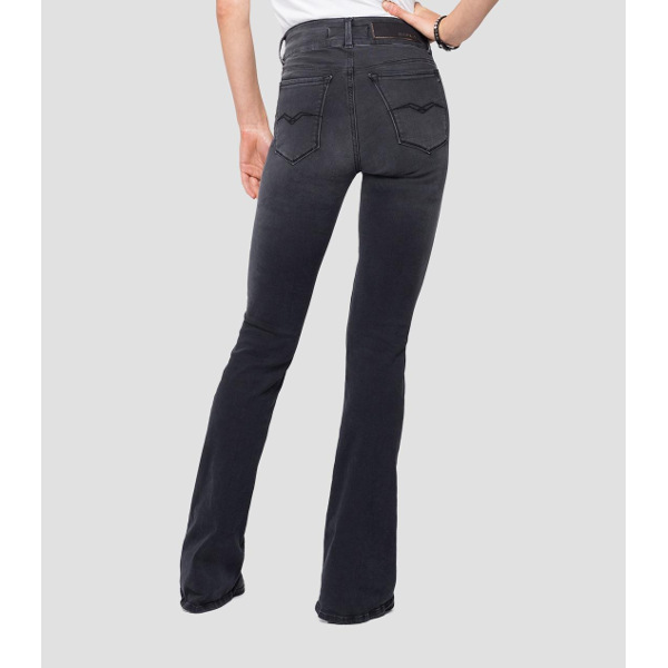 Replay Flare-Fit New Luz Jeans Dark Grey