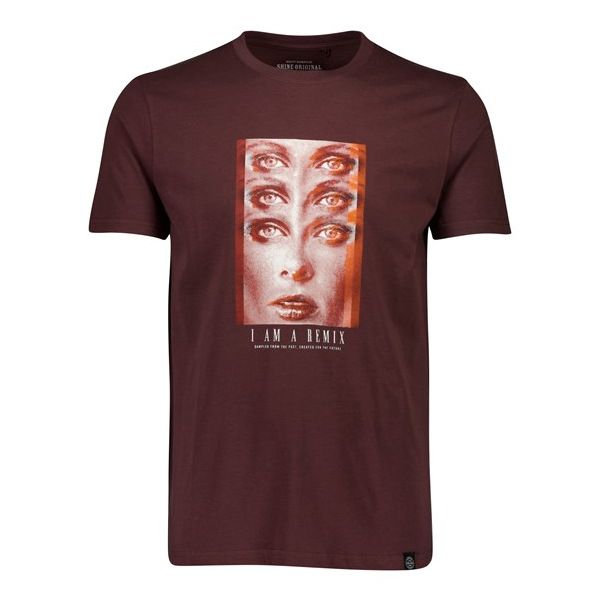 Shine Original Men's T-Shirt Bordeaux