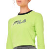 Fila Women's Jaya Long-Sleeve Crop T-Shirt