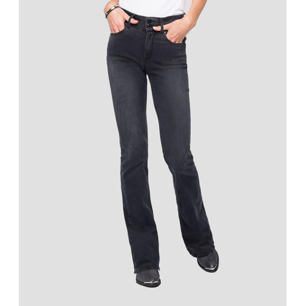 Replay Flare-Fit New Luz Jeans Dark Grey