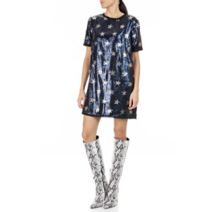 Replay Women's Dress Sequins With Stars