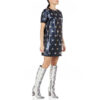 Replay Women's Dress Sequins With Stars