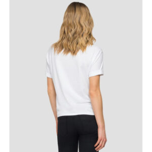 Replay Women's T-Shirt Bow-Glitter Print