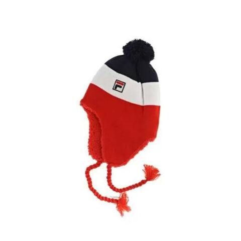 Fila Pom Sherpa Fleece Beanie Hat