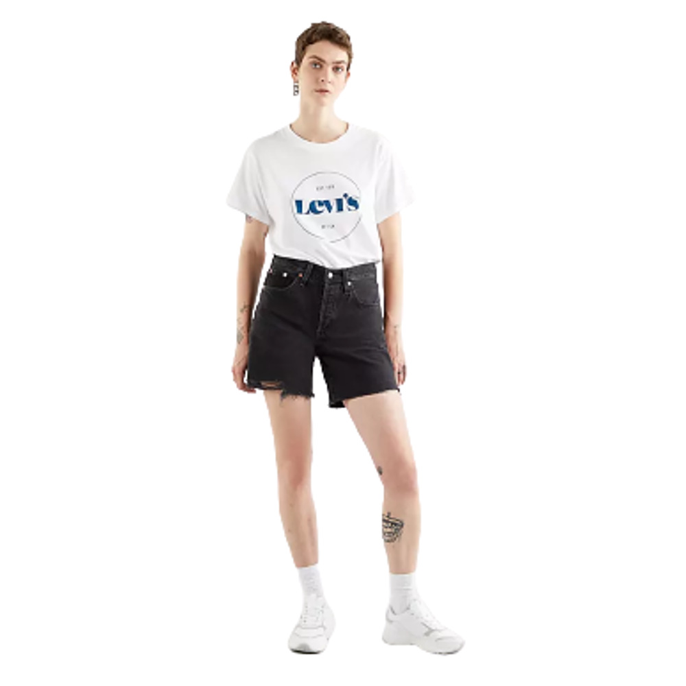 Levi's® Lunar Black 501® Mid-Thigh Short
