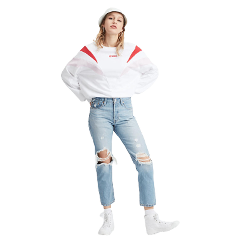 Levi's® 501® Crop-Montgomery Patched WMN