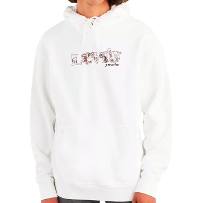 Levi's® Relaxed Graphic Men's Hoodie White