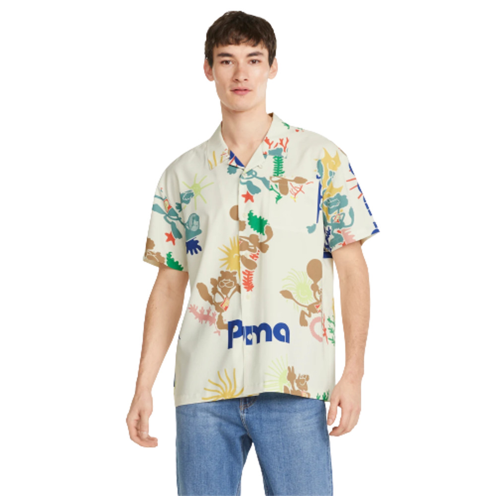 Puma Adventure Planet Printed Men's Shirt
