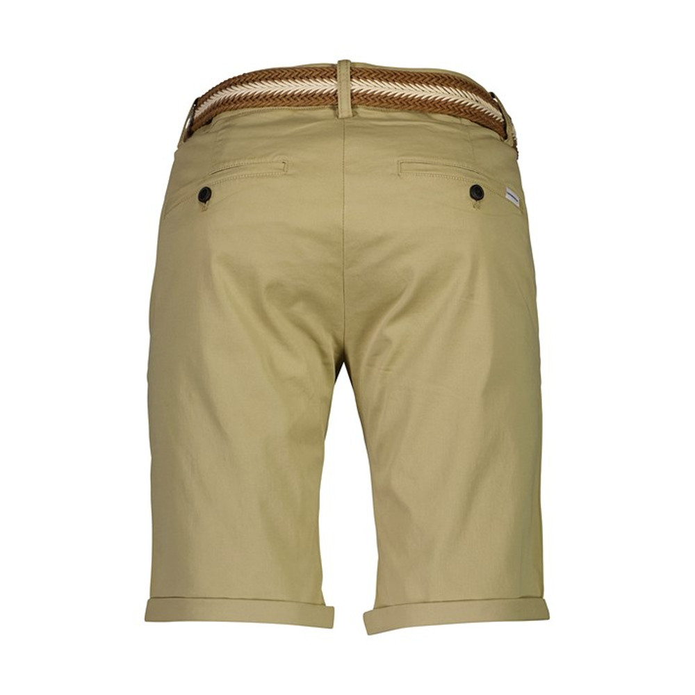 Lindbergh Men's Chino Shorts +Belt  Sand