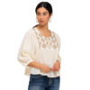 Staff Kelly Woman Top-Off White