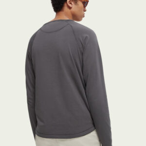 Scotch & Soda Garment-Dyed Long Sleeve Shirt