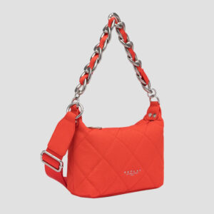 Replay Quilted Hobo Bag With Zipper