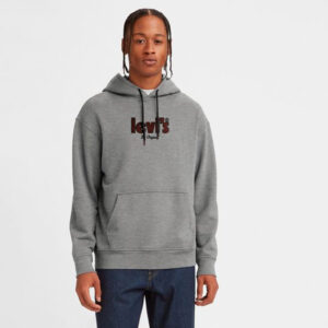 Levi's® Relaxed Graphic Hoodie Grey