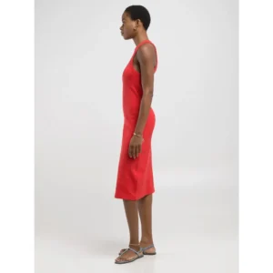Replay Woman Stretch Cotton Midi Dress